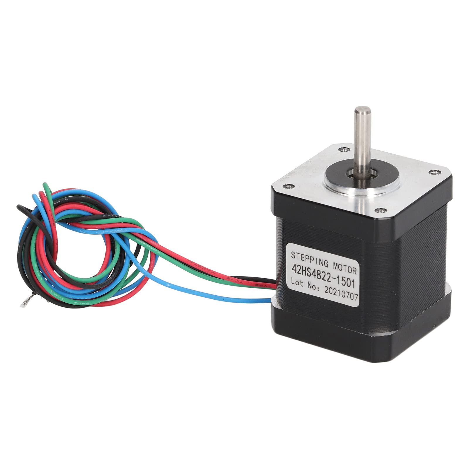 Schrittmotor DC 3,84 V 1,2 A mit 1,8 Grad Schrittwinkel und Stahlrotor, inklusive Kabel, kompatibel mit Prusa I3, Kosse1 und Ultmaker, für CNC-Werkzeugmaschinen und industrielle