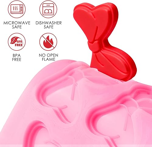 Miniatura 3 de 4 moldes de silicona para lazos, moldes para fondant de mini lazos, moldes de silicona de caramelo de chocolate para decoración de cupcakes,