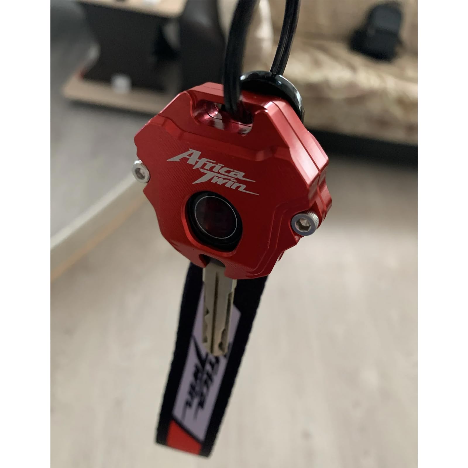 Per Africa Twin CRF1100L CRF1000L CRF 1000 1100 XRV750 XRV 750 Moto Ricamo Portachiavi Caso Della Copertura Borsette…