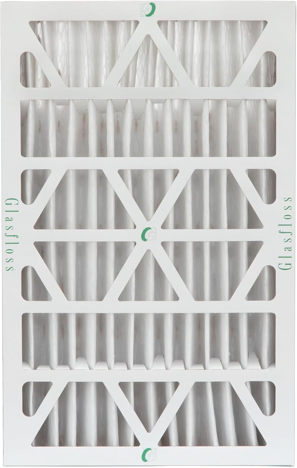 Glasfloss 16x25x4 MERV 10 AC & Furnace 4" Depth Air Filters. Box of 4. Actual Size: 15-1/2 x 24-1/2 x 3-3/4