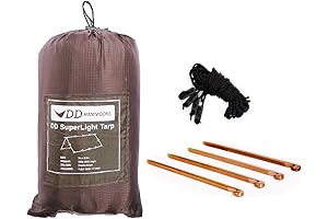 DD SuperLight Tarp: 10ft x 10ft, Adventure-Ready Rainfly Protection