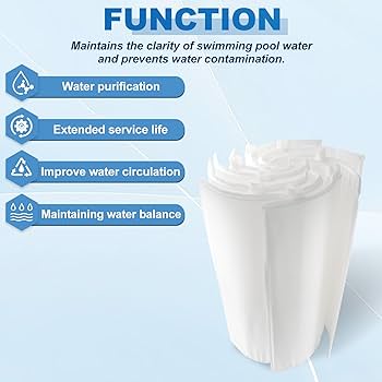 Amazon.com : AIWGIW 48 Sq.Ft DE Grid Pool Filter Set Fit for