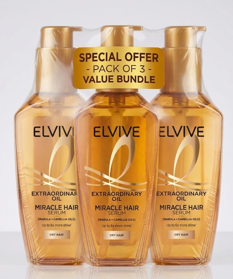 Extraordinary Hair Nourishing Oil For All Hair 100ml - 3 PACK