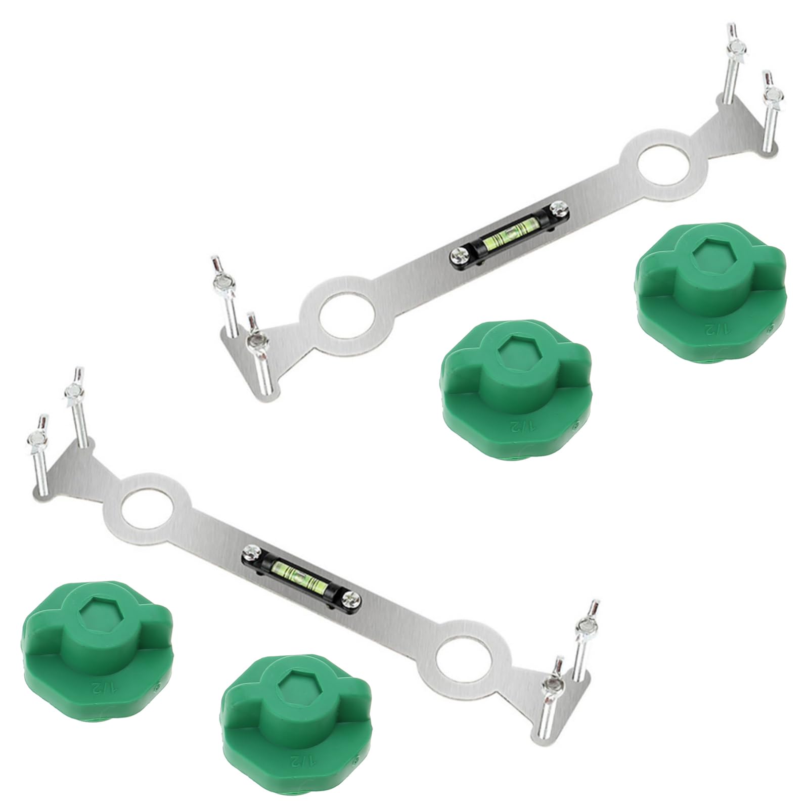 Stainless Steel Hot and Cold Water Pipe Leveler Multipurpose Fixed Leveler Mounting Aid for Water Heaters Shower Construction Tool