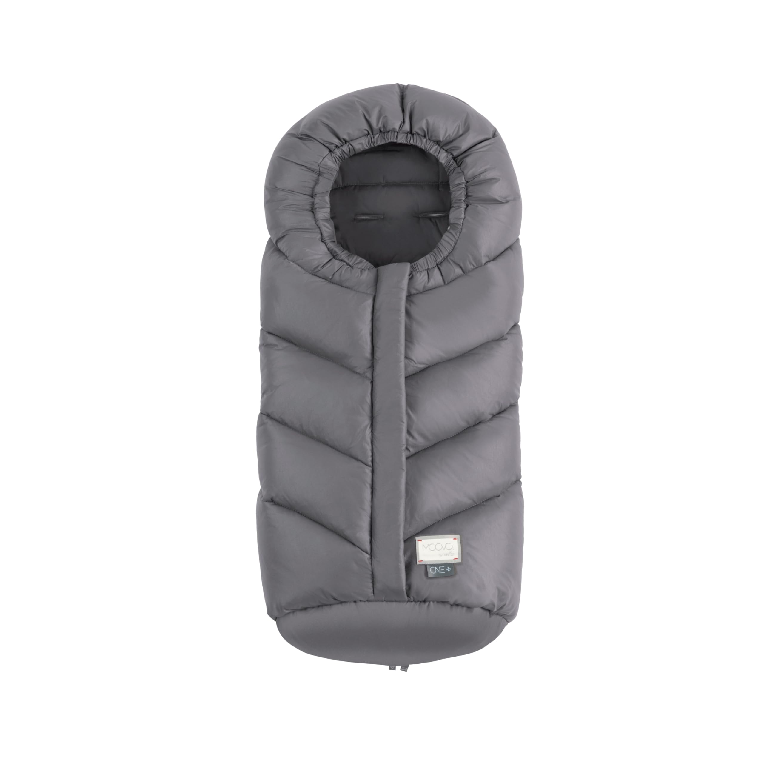 Nuvita 9920 Ovetto One+ | Sac universel pour poussettes et sièges auto | Protection de 0 à 6 mois (80 cm) | Protection jusqu'à -18 °C et imperméabilité anti-vent | Gris