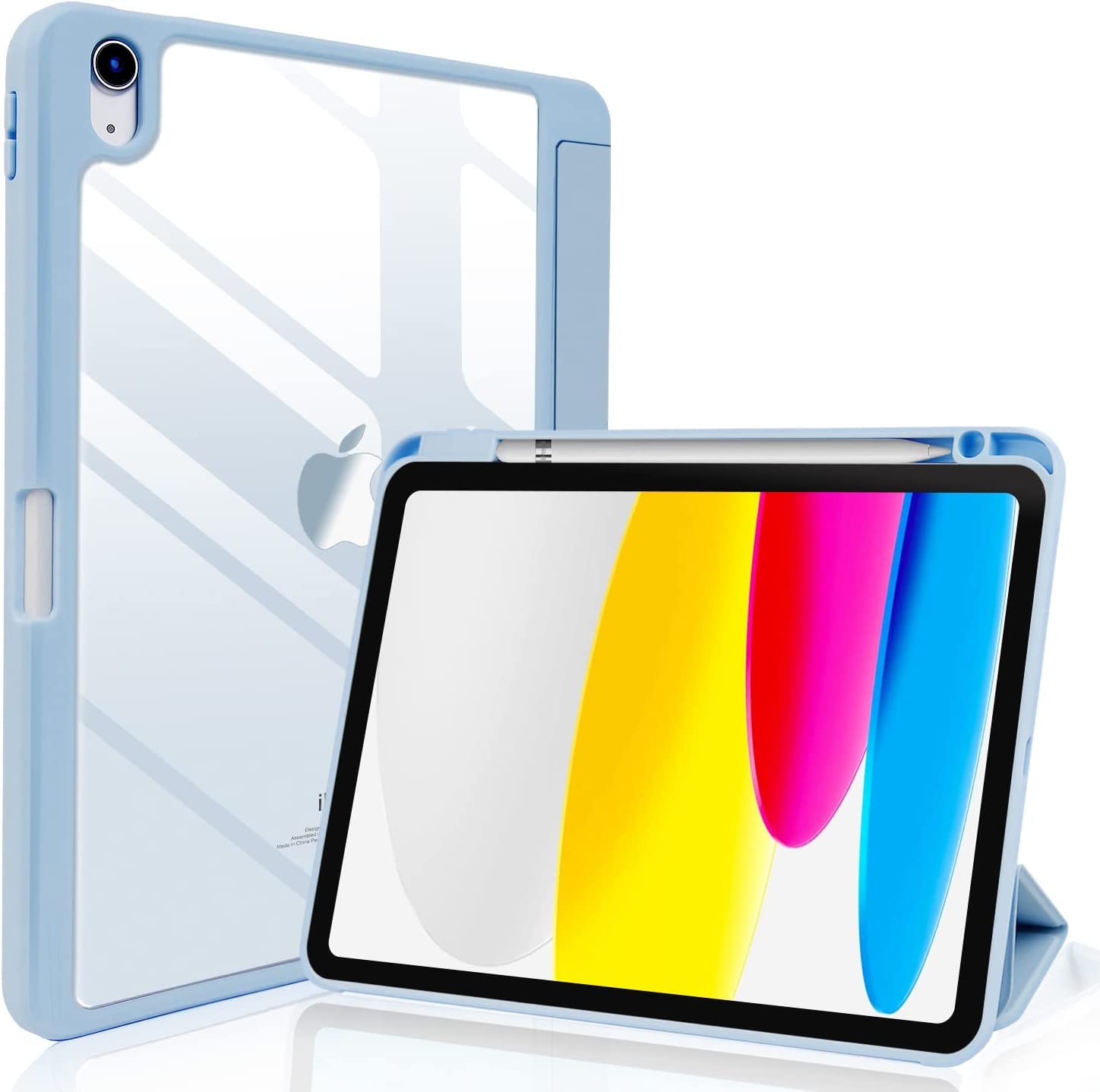 See full amazon price history chart for AWH Case for iPad 10th Generation 2022 with Pencil Holder, Slim Smart Cover with Clear Back Shell for iPad10 Case 10.9 Inch,Auto Sleep/Wake (Sky Blue) AWH Case for iPad 10th Generation 2022 with Pencil Holder, Slim Smart Cover with Clear Back Shell for iPad10 Case 10.9 Inch,Auto Sleep/Wake (Sky Blue) (B0BTB5LT6P) Amazon Price History, Amazon Price Tracker