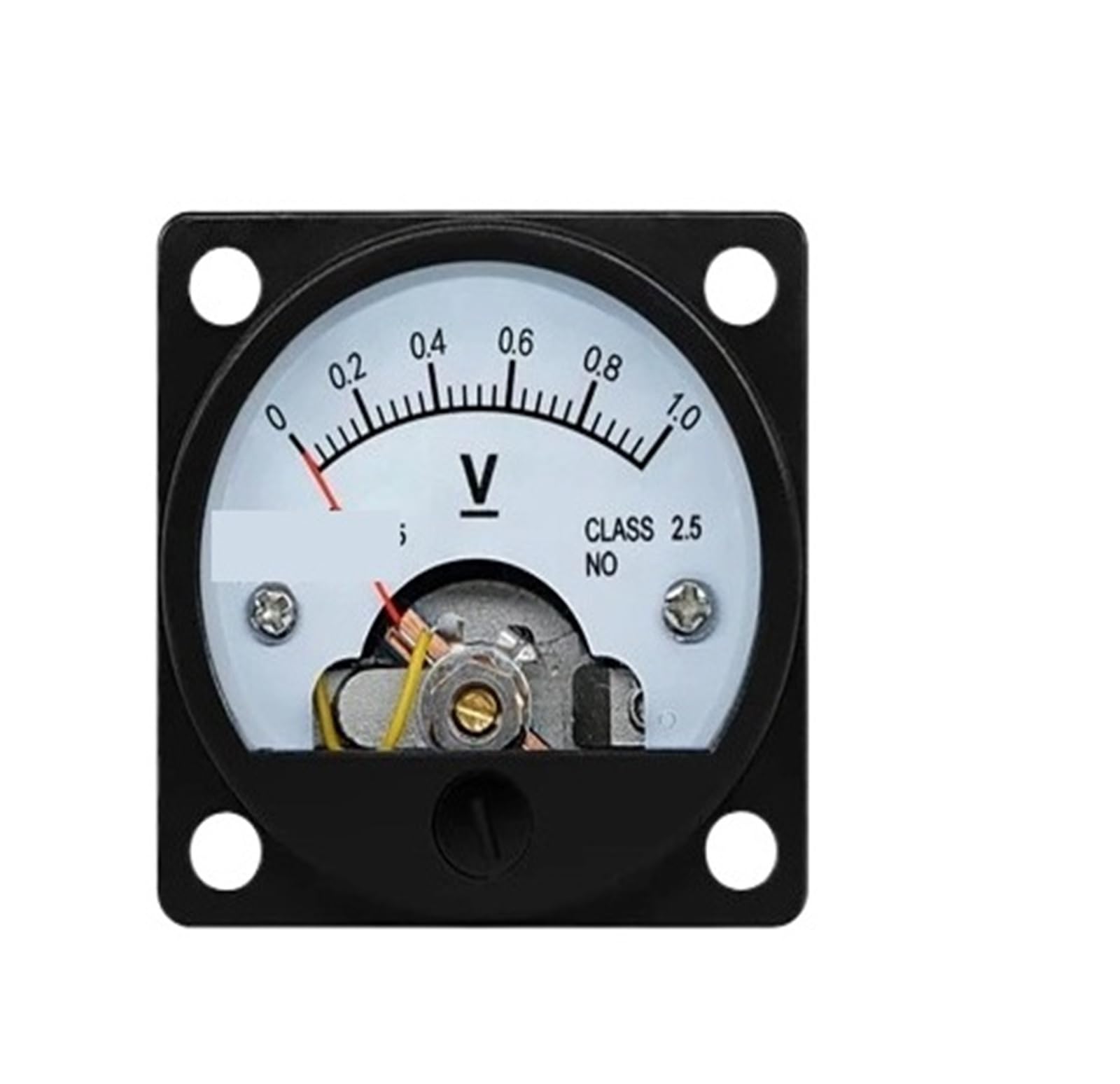 Voltmètre d'instrument DC à aiguille SO-45 avec découpe précise de 46mm