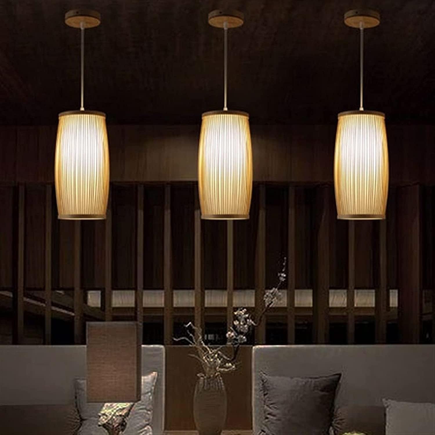 Luces colgantes Lámpara de techo china - Lámpara de techo de un solo cabezal Lámpara colgante Compatible with restaurante y casa de familia,Iluminación interior