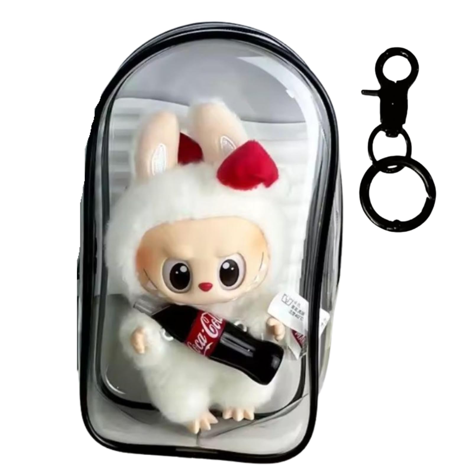 Amazon.co.jp: POPMART LABUBU専用ケース ぬいぐるみ用服 PVC