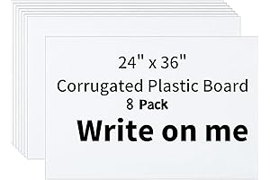 Heavy-Duty 24x36 Corrugated Plastic Boards for Versatile Signage