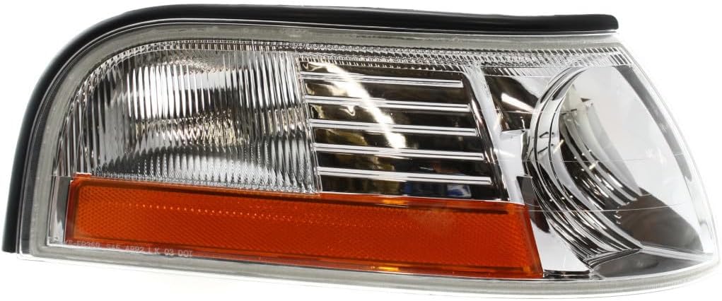 CarLights360 For Mercury Grand Marquis Parking/Side Marker Light Assembly Unit 2003-2005 Passenger Side | w/Marker Lamp | 3W3Z-13200-AA | FO2521171