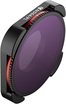 Freewell ND64/PL Hybrid Camera Lens Filter Compatible with Hero12 Hero11 Hero11 Mini Hero10 Hero9 Black
