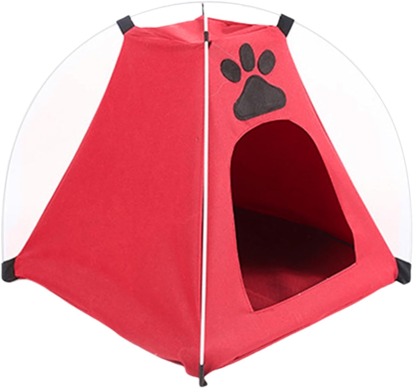 Detachable Cats Cooling Tent for Indoor Outdoor Play House Shelter with Cushions Dog Sleep for Camping Cats Playtent
