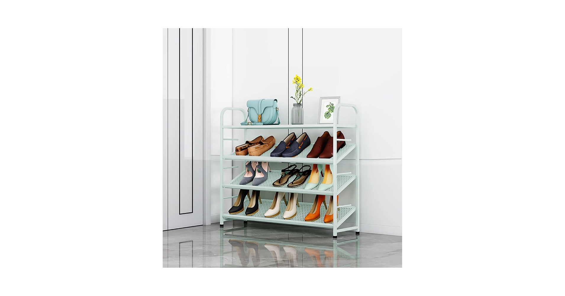 Amazon｜シューズラック 靴箱 スリム 下駄箱 4/5/6/7段 幅50/70