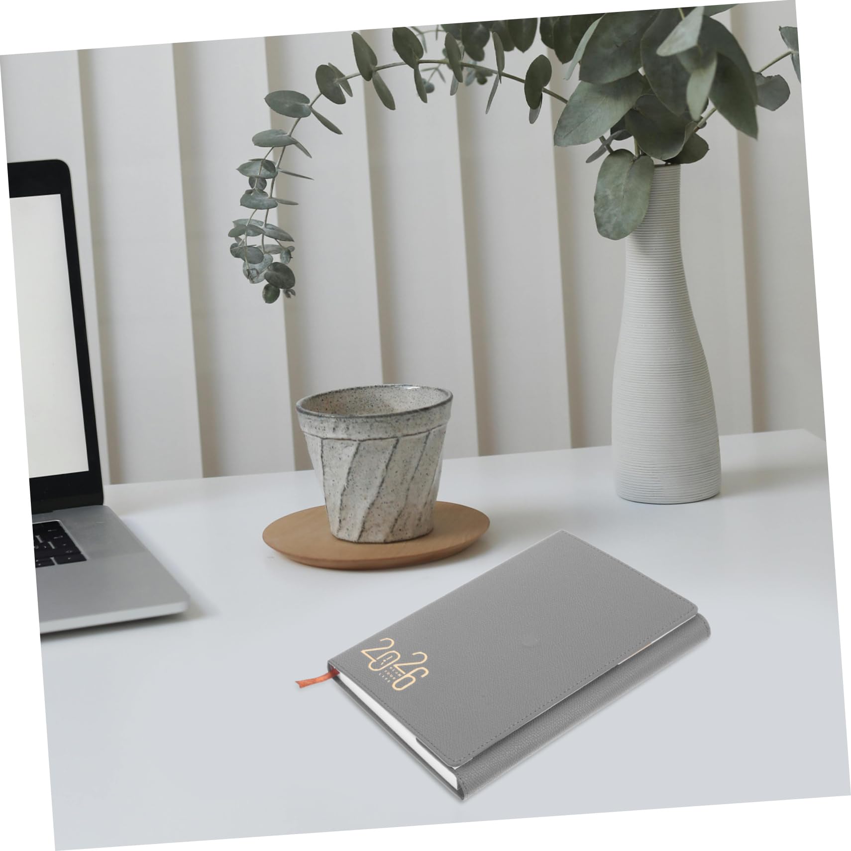 2026 Jahresplaner aus Papier und PU mit Hardcover Schutz