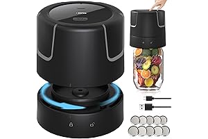 Electric Mason Jar Vacuum Sealer for Efficient Food Preservation