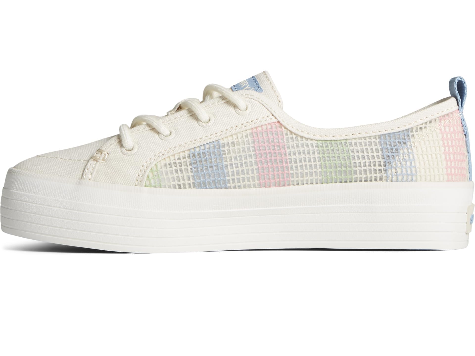 Baskets plateforme Crest Vibe Sperry en maille blanche taille 39 - 5