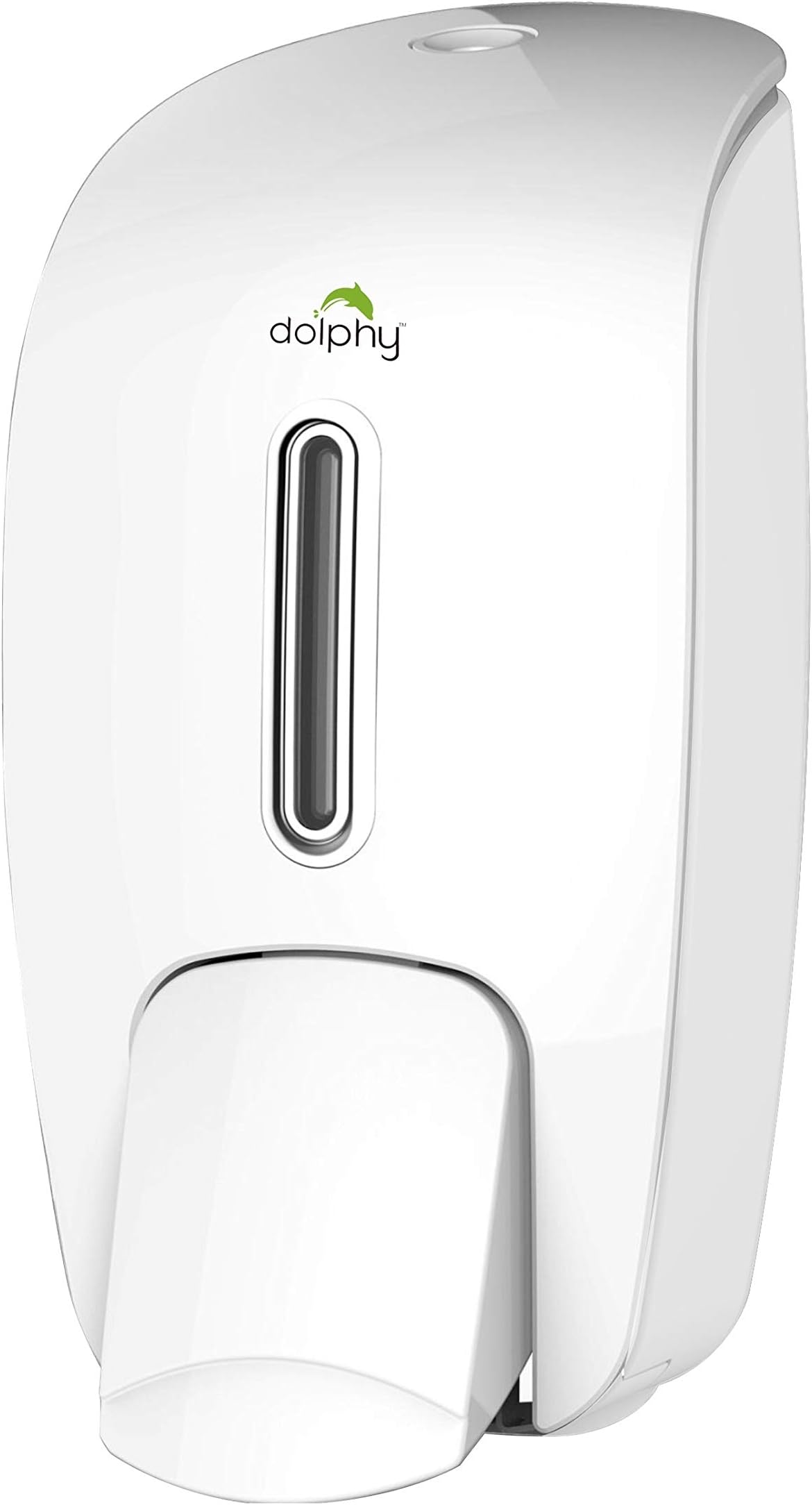 Dolphy ABS Liquid Soap Dispenser for Bathroom & Kitchen -800ml-White