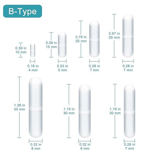 Miniatura 2 de stonylab Juego de barras de agitación magnéticas, 8 piezas recubiertas de PTFE con pinzas, varios tamaños para uso en laboratorio, tipo B