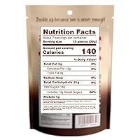 Vista 4 de Pirucream Bites - Paquete variado de obleas enrolladas finas y crujientes, 2 avellanas de chocolate, 1 chocolate doble y 1 crema de coco, 7 onzas