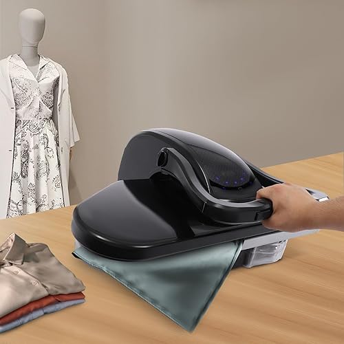 Miniatura 4 de Prensa de vapor de planchado de 26 pulgadas para ropa, prensa de vapor digital con múltiples ajustes de tela, máquina de prensa de hierro