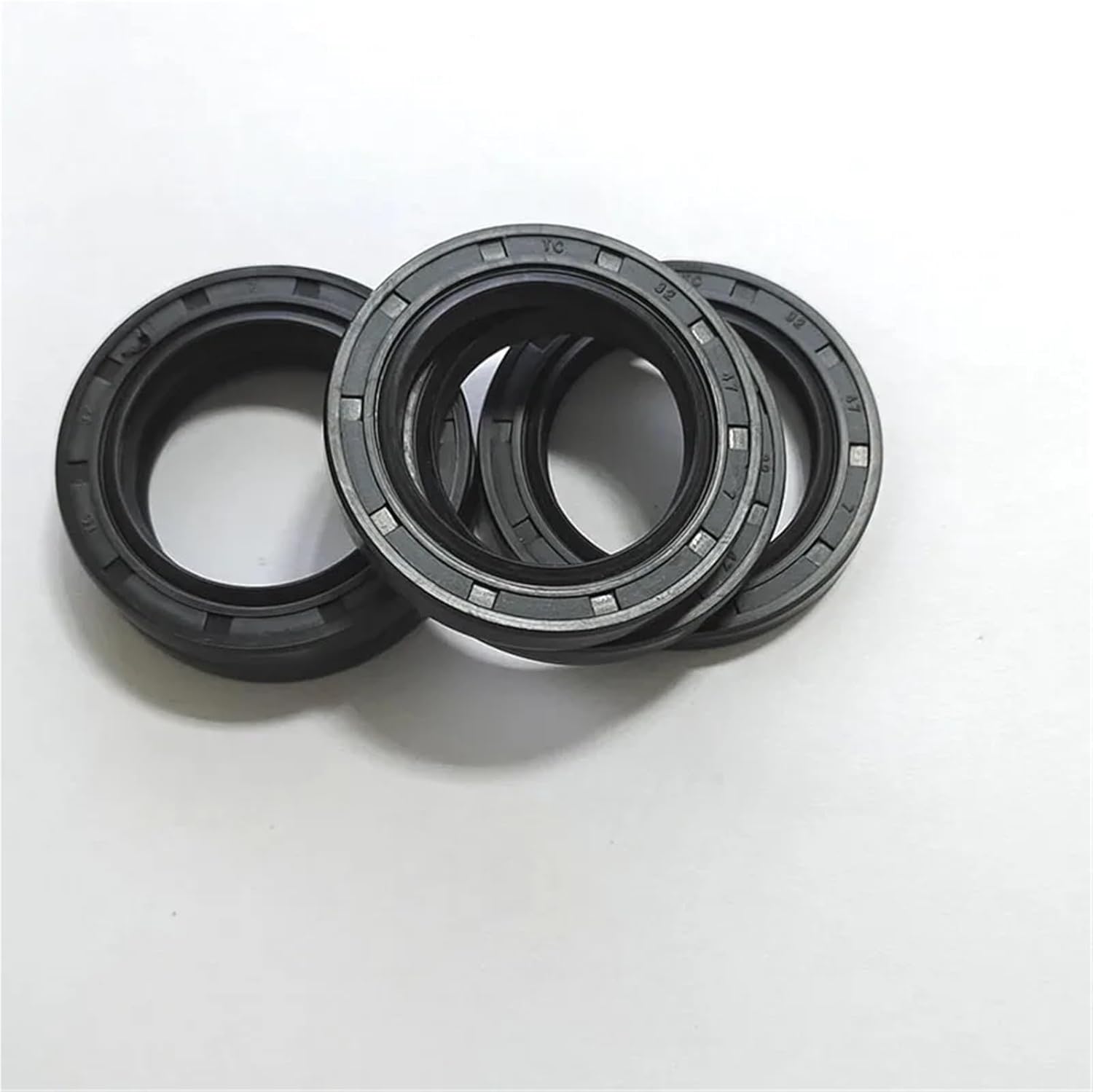 TC ID:33mm OD:40-72mm Height :4-11mm NBR Shaft Oil Seal Nitrile Double Seal for Corridor(33x42x7mm 1pcs)