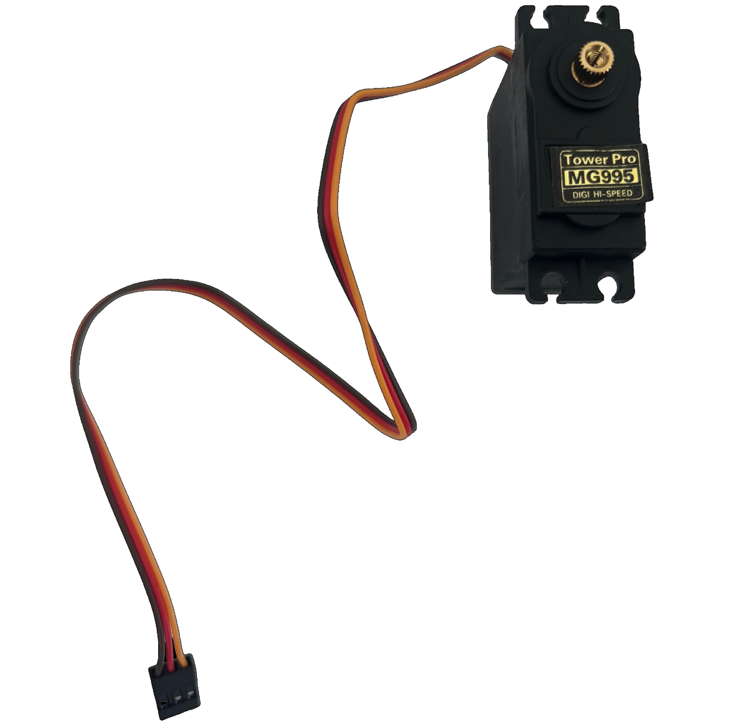 5 x MG 995 Servo Motore 360° Digitale ad Alta Coppia con Ingranaggi Metallici, Include Accessori di Montaggio e Cavo