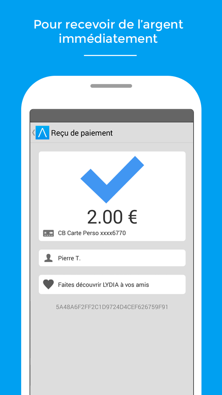 Comment Transferer Argent Lydia Sur Son Compte LYDIA : Paiement mobile sécurisé France:Amazon.fr:Appstore for Android