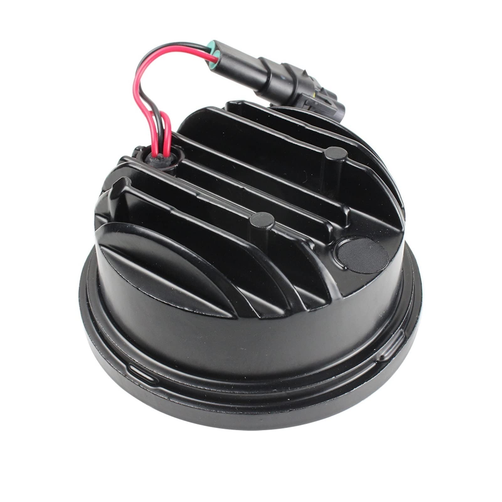 4.5 Cal światło przeciwmgielne led 2 szt. Motocykl 4 1/2"przejście pomocnicze okrągłe światło przeciwmgielne Led z DRL diabelskie oko Led kąt oczu lampa przeciwmgielna