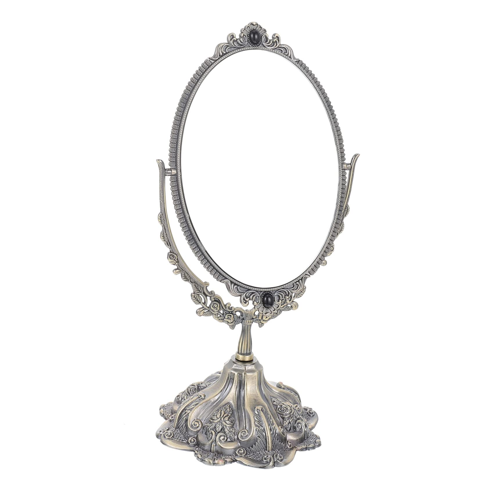 Miroir de table rétro bronze Homoyoyo chic