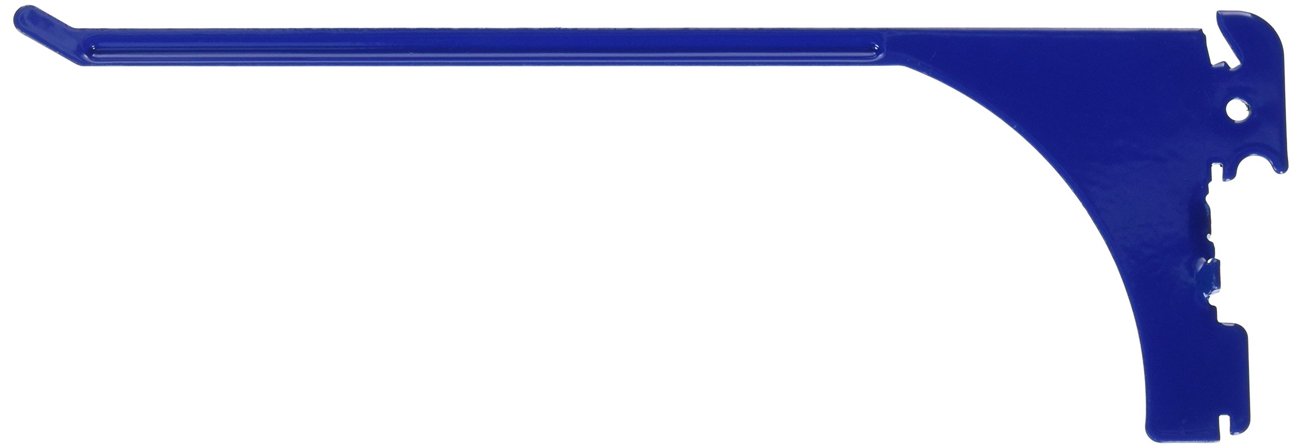 Wall Control Pegboard 9-Inch Reach Extended Slotted Hook Pair - Blue (10-ER-004 BU)