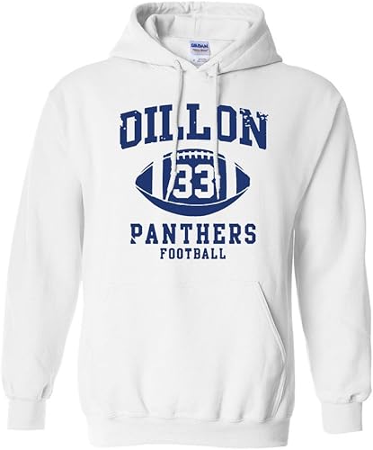 Dillon 33 - Sudadera deportiva retro con capucha