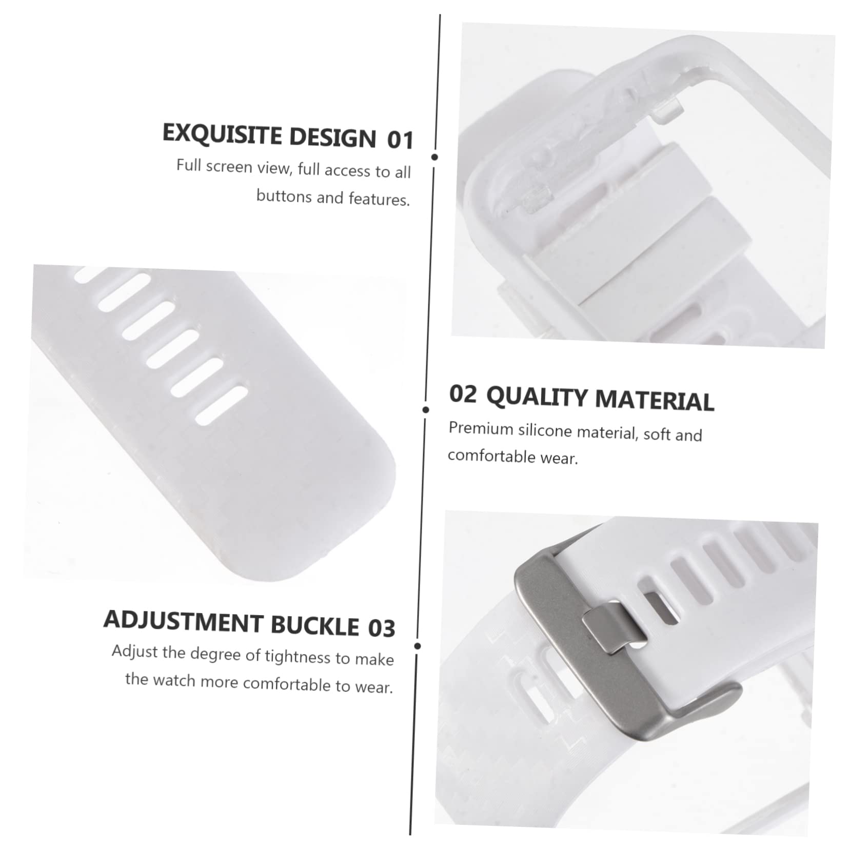 jojofuny 3 Pcs Film De Protection Blanc Intelligent Miss