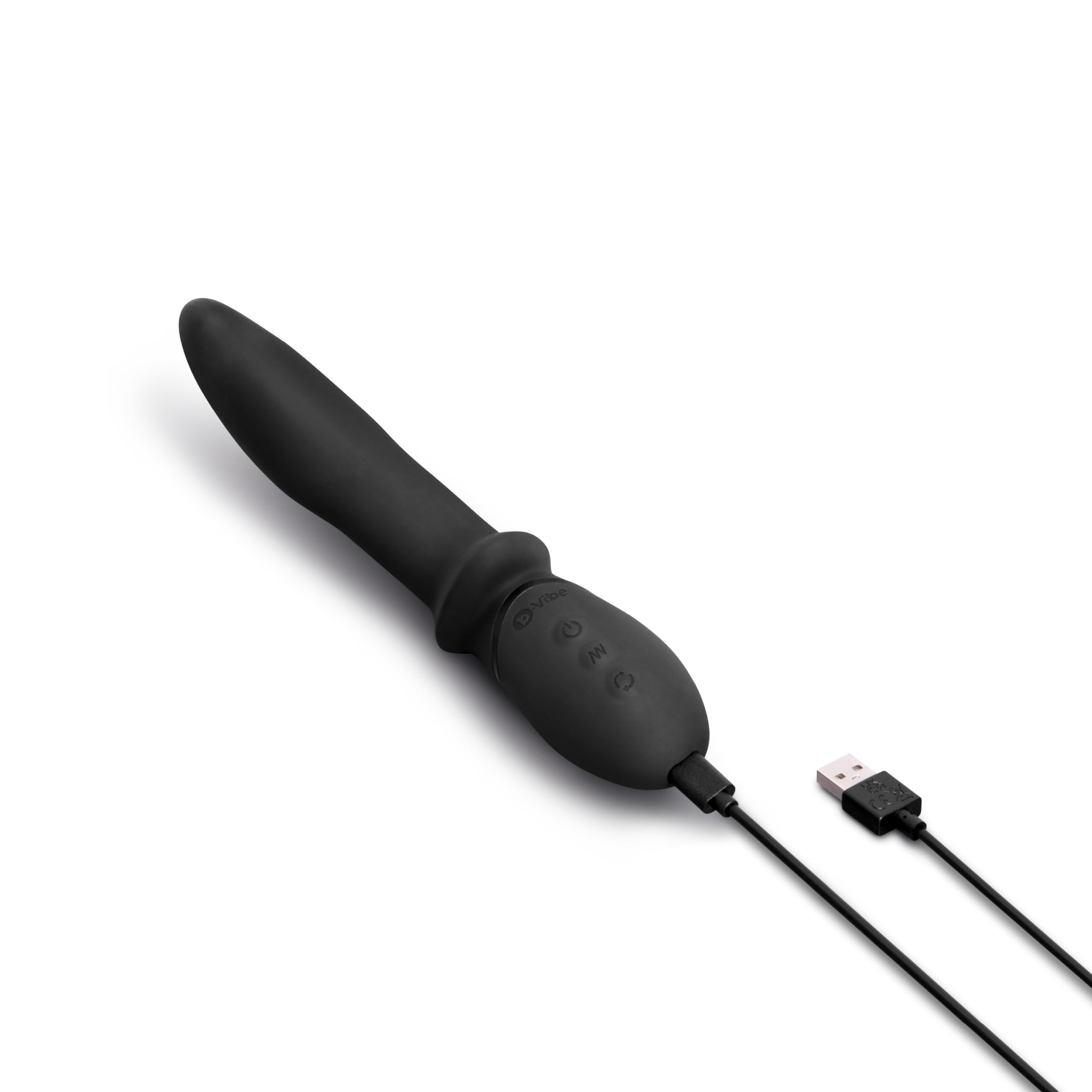 b-Vibe Rimming P-Spot Vibe Rotierende Perlen Prostata-Massagegerät mit Vibrations- und Rotationskontrolle