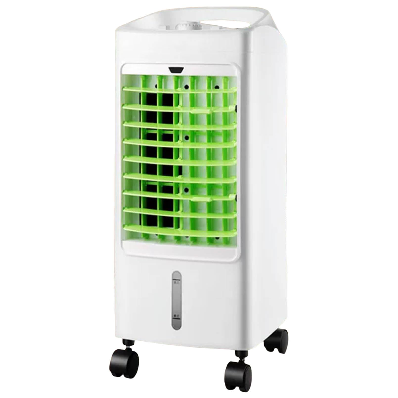 Cqahdsevf Mechanical Model Portable Air Conditioner Cooling Fan, Portable Bladeless 3-In-1 Fan Humidifier Ac, Low Noise Home Office(Mechanical Model)