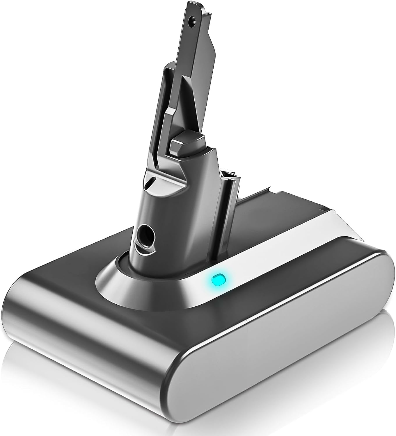 7000mAh 21.6 Volt Lithium-ion Replacement for 21.6V V7 Battery 7.0Ah Compatible with SV11 V7 Motorhead Trigger HEPA Car+Boat Absolute Fluffy Handheld Vacuum Cleaners Power Tools Battery (Silver)