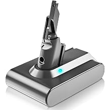 7000mAh 21.6 Volt Lithium Replacement for 21.6V V7 Battery 7.0AhSilver | Compatible with SV11 V7 Motorhead Trigger HEPA Car+Boat Absolute Fluffy Handheld Vacuum Cleaners Power Tools Battery