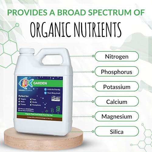 Miniatura 5 de FOOP Garden Nutrientes vegetales orgánicos para verduras hierbas anuales perennes árboles arbustos Contiene nitrógeno fósforo potasio calcio