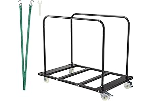 Heavy Duty Folding Lifetime Table Cart for Diverse Applications