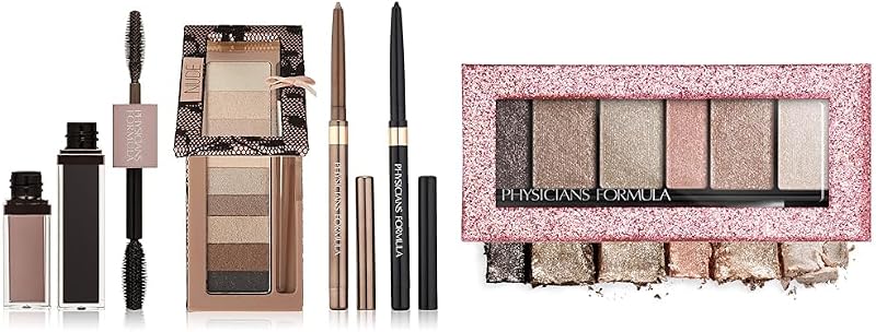 Nude & Shimmer Strips Custom Eye Enhancing Kit with Eyeshadow, Eyeliner & Mascara, Nude Naked Eyes