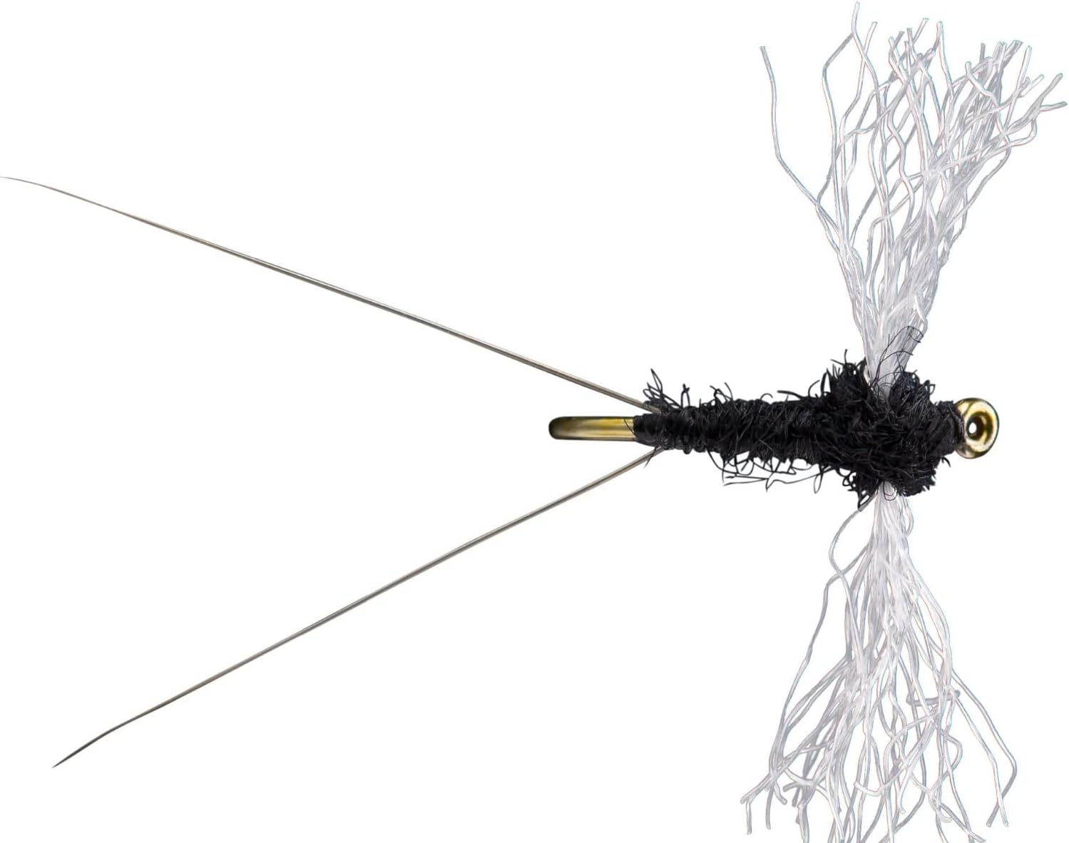 Trico Spinner Black Dry Fly - 6 Pack