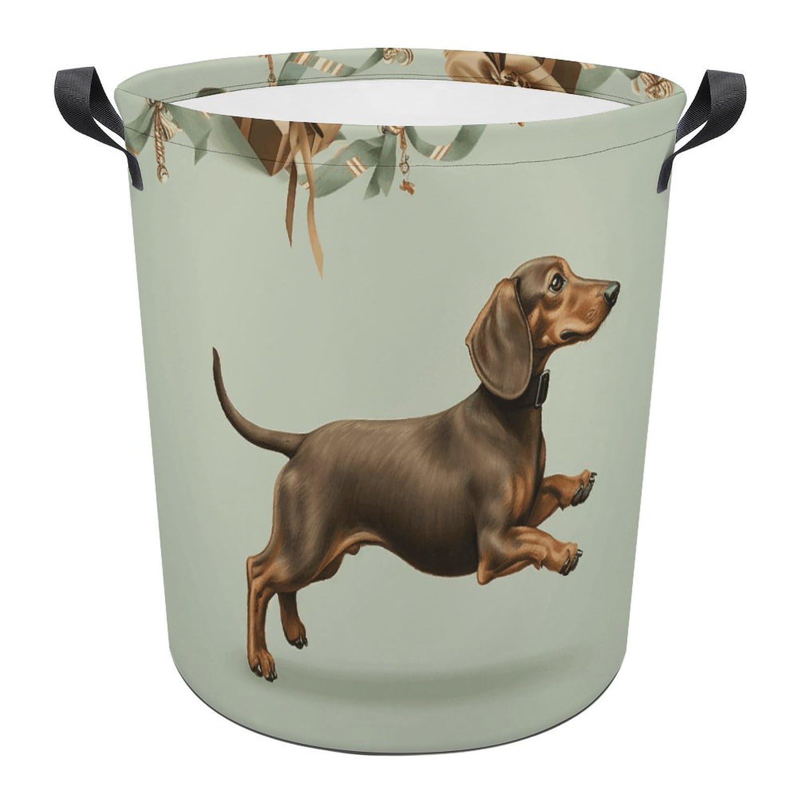 Panier à linge pliable pour chien pour éliminer le désordre et l'humidité de la salle de bain