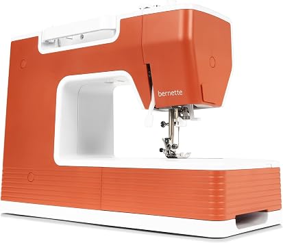Bernette B05 Crafter Portable Sewing Machine | 30 Stitches, 6 Presser Feet, LED Light | Heavy Duty Quilting & Embroidery | Adjustable Stitch | Needle, Threader, Beginner & Professional Use