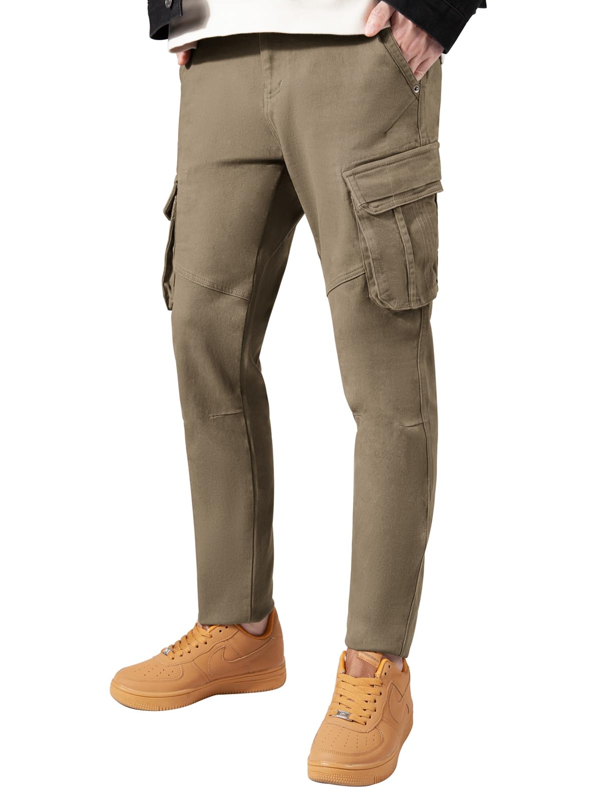 Jeans Couture Pantaloni Cargo Uomo Pantaloni da Lavoro Uomo Cargo Moto Invernali Impermeabili Uomo Pantaloni