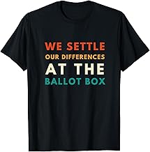 Vote Retro Vintage Ballot Box Be A Voter for Change T-Shirt
