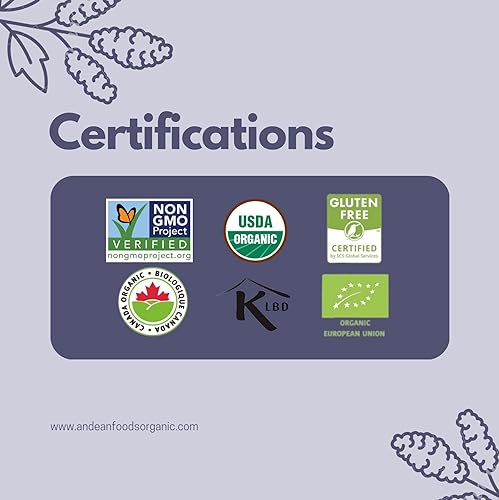 Miniatura 6 de Andean Foods Organic Quinoa negra de alta calidad, superalimento, sin OMG, sin gluten, vegano, 1 libra, 16 onzas