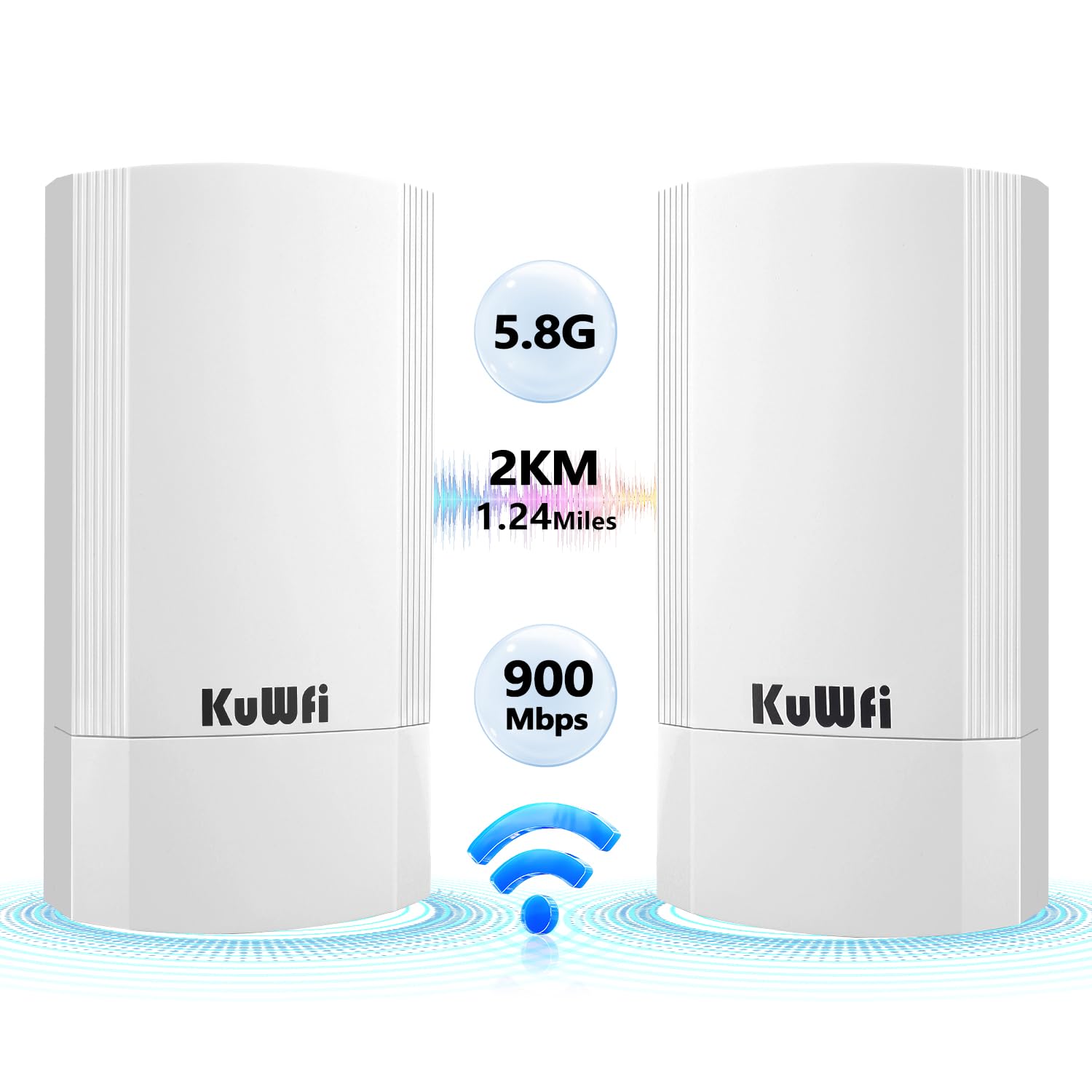 Kuwfi 5 8g Wifi Bridge Point To Point Outdoor 900mbps | Desertcart Cambodia