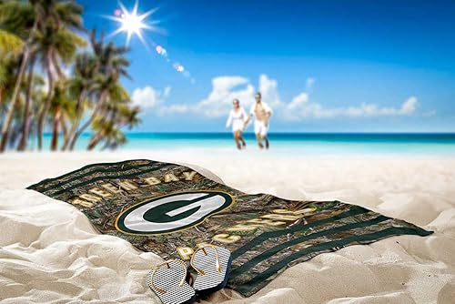 Vista 43 de Northwest NFL Philadelphia Eagles - Toalla de playa unisex para adultos, mezcla de algodón y poliéster, 30 x 60 pulgadas, rayas