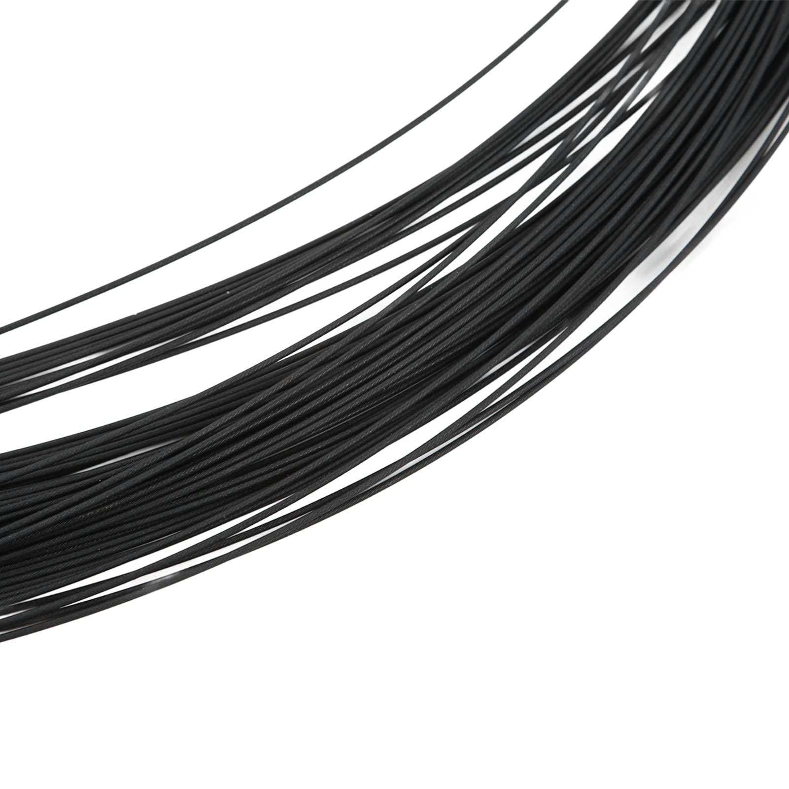 Beschichteter Bremszugsatz, 50 Stück, Hohe Haltbarkeit, Einfaches Herausziehen für Mountainbikes, Rennräder, 1,2 Mm Durchmesser, 1700 Mm Länge