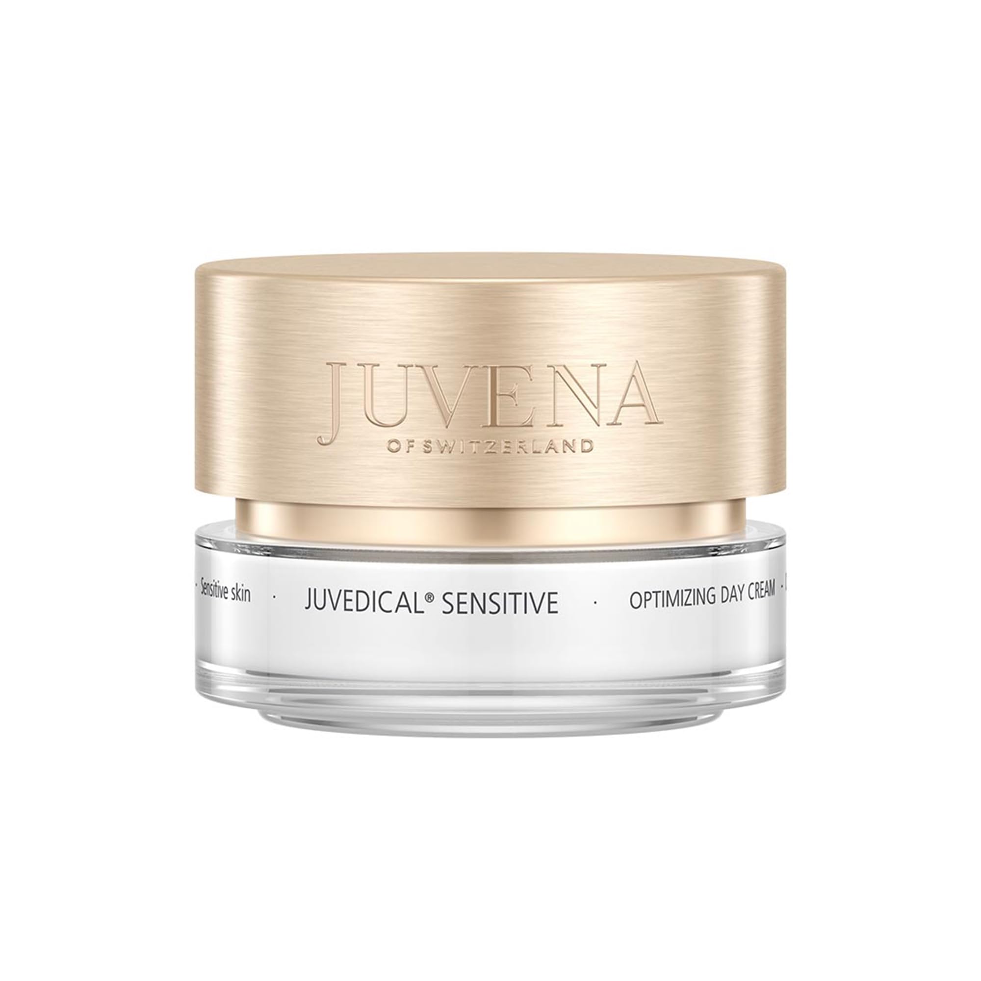 Juvena Optimizing Day Cream 50 ml – Anti-Age Tagescreme für empfindliche Haut – wirkt Hautalterung entgegen – Mit Panthenol, Aloe Vera, Sheabutter, Argan- & Macadamianussöl – Für empfindliche Haut